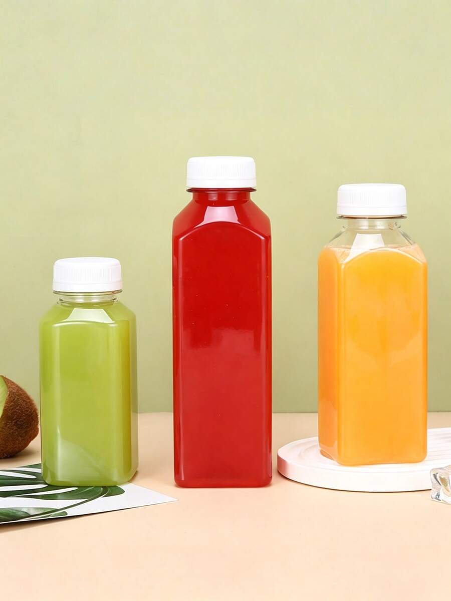 Những chai nhựa nhỏ đựng chất lỏng - Chai nước ép gừng, có nắp đậy, chai nước ép tốt cho sức khỏe - Có thể đông lạnh, chống rò rỉ. Chai nhựa đựng nước ép rỗng, chai nước tái sử dụng, hộp đựng đồ uống lớn trong suốt. Thích hợp cho Lễ Tạ ơn, Halloween và Giáng sinh. - Mũ lưỡi trai màu trắng - Xem 1