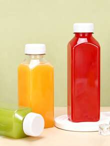 Những chai nhựa nhỏ đựng chất lỏng - Chai nước ép gừng, có nắp đậy, chai nước ép tốt cho sức khỏe - Có thể đông lạnh, chống rò rỉ. Chai nhựa đựng nước ép rỗng, chai nước tái sử dụng, hộp đựng đồ uống lớn trong suốt. Thích hợp cho Lễ Tạ ơn, Halloween và Giáng sinh. - Mũ lưỡi trai màu trắng - Xem 7