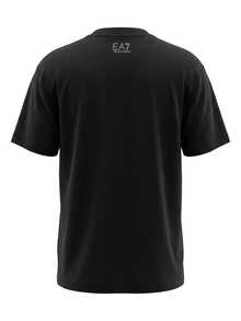 EA7 Men's T-Shirt Black - Black - View 5