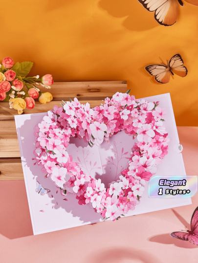 Thiệp chúc mừng Opjoys gồm 1 thiệp hoa, 1 thiệp Giáng sinh hình trái tim, bìa hình trái tim màu đỏ, hình ngôi nhà của ông già Noel trên trái tim Giáng sinh, hình ngôi nhà bánh gừng trên trái tim Giáng sinh, món quà Giáng sinh tinh tế, thích hợp dành cho người thân yêu, đồng nghiệp, gia đình và bạn bè, họa tiết hoa anh đào, cũng thích hợp cho Ngày của Mẹ, mùa xuân, Lễ Tạ ơn, sinh nhật, đám cưới, Ngày Valentine và các dịp khác.
