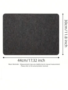 1PC Heat Resistant Mat For Air Fryer, Heat Resistant Pad Countertop Protector Mat Coffee Maker Mat For Countertops For Air Fryer, Coffee Maker - View 2
