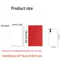 1pc Funny Birthday Greeting Card, Special Gift For Mom, Suitable For Female Friends & Sisters, Unique Mother's Day Gift (With Random Colored Envelope) Back To School,Back To School,School Supplies - White - View 3