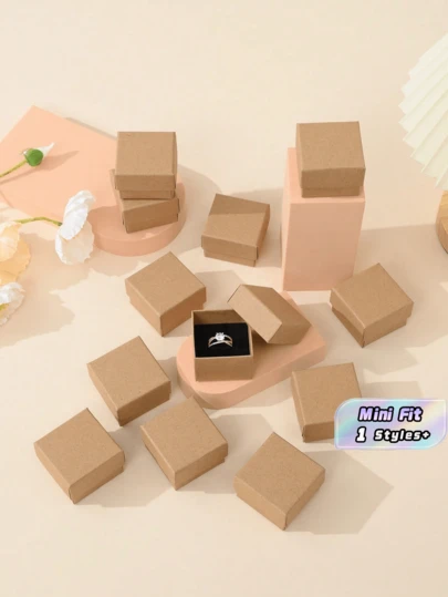 Hộp đựng nhẫn và trang sức 12 chiếc, tuyệt vời cho các bữa tiệc ngày lễ và gói quà Ngày lễ tình nhân, Đám cưới ngày lễ tình nhân, Sinh nhật, Hộp đựng trang sức, Tổ chức và lưu trữ, Hộp đựng trang sức, Lưu trữ, Tổ chức và lưu trữ tủ quần áo, Hộp đựng đồ trang điểm, Vật dụng, Đồ trang trí