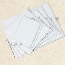 MINKOJA MINKOJA 1 bảng trắng để bàn khung hợp kim nhôm ngẫu nhiên, bảng trắng từ tính gấp gọn hai mặt, đồ dùng văn phòng phẩm cho năm học mới - Màu trắng - Xem 6
