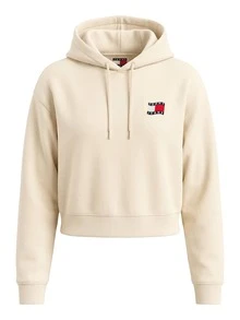 Women's Hoodies Beige - White Clay - View 4