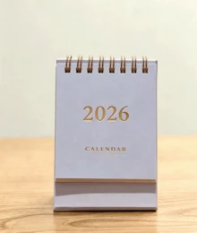 This 2026 Desktop Calendar Is A Simple And High-End Student Planner, Office Memo Calendar, And Also A Christmas Countdown Calendar. It Includes Month Tags, Daily Layouts, And Inspirational Quotes. The One-Way Page Flipping Design Makes It Suitable For Homes, Offices, And Various Office Environments. - Multicolor - View 5