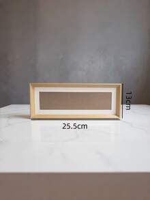 1 khung ảnh gỗ hình chữ nhật đơn giản, sáng tạo, có thể để bàn, dùng để viết thư pháp và vẽ tranh, với các câu trích dẫn, phong cách retro. - Nhiều màu - Xem 13