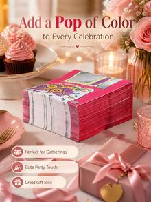 Joivida 2 Sets 90er Jahre Retro bedruckte Party Servietten, 20 Stücke/Set Einweg Soft Holzzellstoff Cocktail Servietten, bunte nostalgische "Ich liebe die 90er" Muster quadratische Papierservietten, saugfähig & strapazierfähig für Dining, Restaurants, Geburtstage, Junggesellinnenabschiede & thematische Partys, Veranstaltungen & täglichen Gebrauch - Mehrfarbig - Übersicht 11