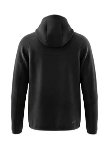 Nike Tech Men's Full Zip Hoodie Black - Black - View 2