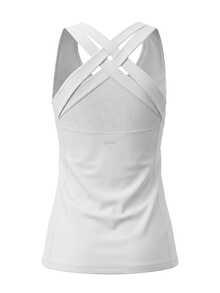 Asics Women's Tanks White - White - View 2