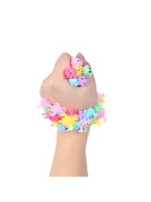 MINKOJA Caterpillar-Shaped Stress-Relieving Noodle Rope Pull-Up Toy, Stress-Relieving Pull Rope, Stress-Relief Toy, Venting Noodle Pull-Up Toy - Multicolor - View 5