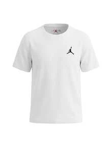Jordan Kids' Breathable Classic Fit Quick-Dry Vacation School Casual White 85D266-001 - White - View 1