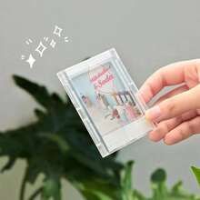 10pcs Creative Magnetic Attachable Photo Frame Card Display Holder,(Only The Photo Frame Is Included In The Product) - multicolor - View 6
