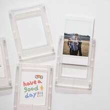 10pcs Creative Magnetic Attachable Photo Frame Card Display Holder,(Only The Photo Frame Is Included In The Product) - multicolor - View 7