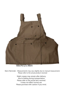 1PC  Stain-Resistant Kitchen Apron - Made Of Taslon Waterproof And Easy-To-Clean Fabric, Suitable For Cooking, Baking And Grilling, Ideal For Home Kitchen And Restaurant Use - multicolor - View 8
