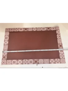 1 pieza Alfombra de cocina con patrón de degradado de colores, antifatiga, antideslizante, de secado rápido y absorbente de agua, alfombra de goma suave y elegante, adecuada para la cocina, el baño, la entrada, la lavandería y otros lugares, decoración del hogar - Multicolor - Ver 9