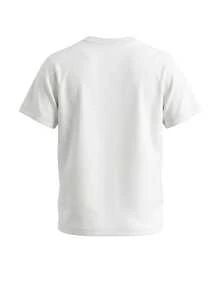 Converse Star Chevron Tee (Kids) Men's Breathable Classic Fit Quick-Dry Sports Outdoor Training White 966500-001 - White - View 2