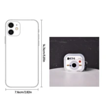 1 chiếc ốp bảo vệ kiểu dáng thời trang dành cho AirPods Pro 2, Pro 3, Apple thế hệ thứ 3, 4 (Không bao gồm tai nghe) - Nhiều màu - Xem 3