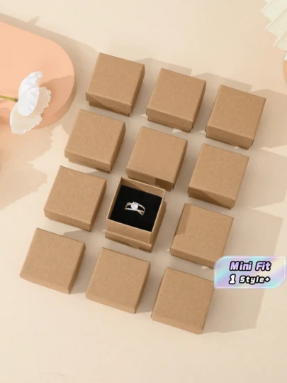 Hộp đựng nhẫn và trang sức 12 chiếc, tuyệt vời cho các bữa tiệc ngày lễ và gói quà Ngày lễ tình nhân, Đám cưới ngày lễ tình nhân, Sinh nhật, Hộp đựng trang sức, Tổ chức và lưu trữ, Hộp đựng trang sức, Lưu trữ, Tổ chức và lưu trữ tủ quần áo, Hộp đựng đồ trang điểm, Vật dụng, Đồ trang trí