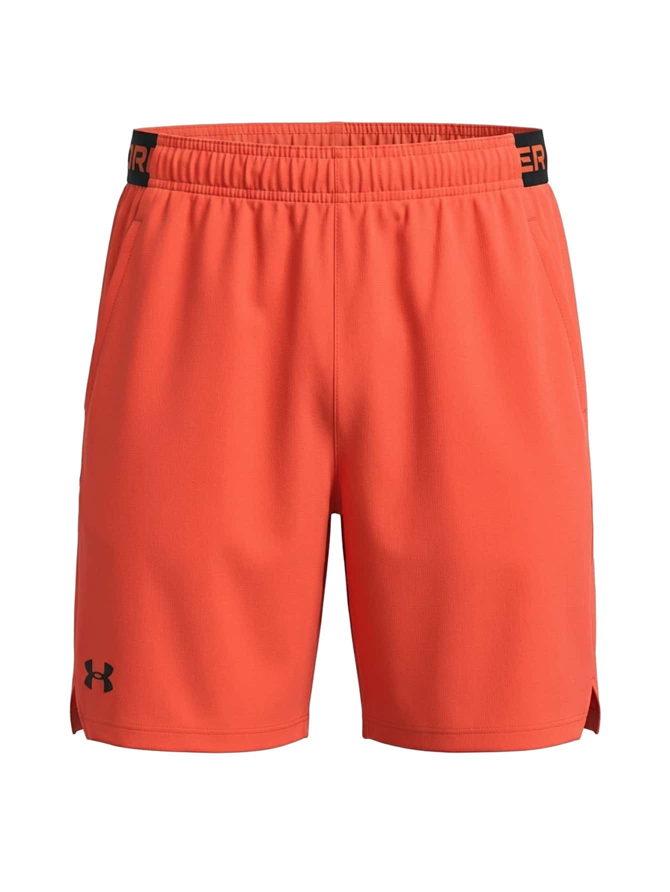 Under Armour TECH Men's Sports Shorts Soft Quick-Dry Moisture-Wicking Weekend Summer Gym Orange 1373718-690 - Venom Red / Ultimate Black - Ver 1