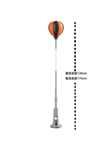 1pc Height Adjustable Boxing Speed Training Ball, Durable And Portable, Suitable For Home And Gym Reflex With Hand-Eye Coordination. - Multicolor - View 3
