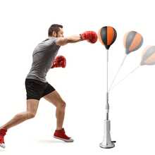 1pc Height Adjustable Boxing Speed Training Ball, Durable And Portable, Suitable For Home And Gym Reflex With Hand-Eye Coordination. - Multicolor - View 2