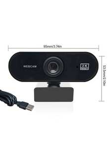 Teckwe 1 pièce Webcam en plastique ABS de haute qualité, disponible en petites résolutions 1080P et grandes résolutions 2K, avec autofocus et connectivité USB plug-and-play. Convient pour la vidéoconférence, la diffusion en direct et d'autres travaux à distance, les réunions en ligne et l'utilisation au bureau à domicile. Un produit de technologie numérique, un accessoire informatique et essentiel pour les appels vidéo. - Multicolore - Voir 6