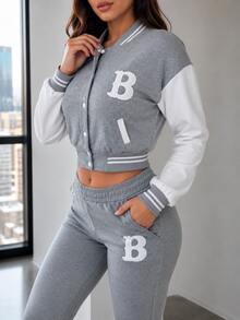 Baseball Bun Set - אפור - ראה 2