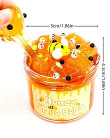 MINKOJA 1/2 Packs Butter Slime Set, Non-Sticky, Crunchy Slime, Kids Party Gift, Sensory Slime Toy, Birthday Halloween Gift For Teens And Adults Random Delivery Of Old Or New Packaging Sticker Patterns And Accessory Styles Are Shipped Randomly! - Multicolor - View 12