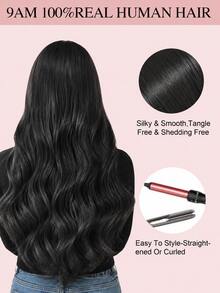 ZERO-NET Tóc giả che phủ toàn bộ khuôn mặt, kích thước 5*5.5 inch, chất liệu lưới thoáng khí, thân thiện với da, tạo đường chân tóc tự nhiên, che phủ hiệu quả tóc bạc, tóc thưa và các vùng hói nhẹ. Cấu trúc nhẹ, không gây áp lực lên da đầu, dễ đeo và cố định, có thể tái sử dụng, bền chắc. Phù hợp cho đi làm hàng ngày, tiệc cưới, tiệc chiêu đãi, hẹn hò, đi chơi thông thường. Tóc giả che phủ toàn bộ khuôn mặt, lý tưởng cho phái nữ. - Natural Black - Xem 8