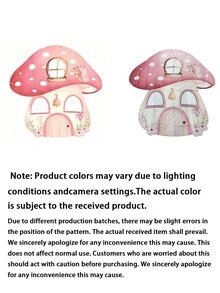 Large Mushroom Shaped Photography Prop, Fairy Theme Birthday Party Decor, Pink Fairy Selfie Frame Backdrop, Forest Garden Photo Background, Fairy Decorations - multicolor - View 3