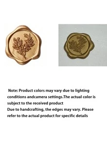 20/30/50/100 Wax Seal Stickers, Wedding Invitation Envelope Sealing Stickers, Self-Adhesive Envelope Sealing Stickers, Suitable For Weddings, Invitations, Envelopes, Gift Wrapping, Christmas, And Other Occasions - bronzer - View 9