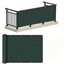 Balcony Privacy Sun Shade | 90% Sun Shading And UV Protection, Windproof And Dustproof, Suitable For Outdoor Balcony, Garden, Patio, Swimming Pool, Available In Multiple Colors - 1 Piece Of Any Color - View 6