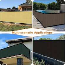 Balcony Privacy Sun Shade | 90% Sun Shading And UV Protection, Windproof And Dustproof, Suitable For Outdoor Balcony, Garden, Patio, Swimming Pool, Available In Multiple Colors - 1 Piece Of Any Color - View 2