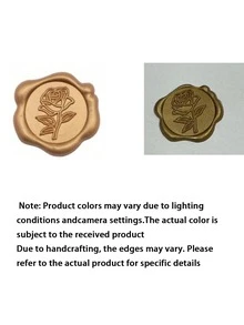 20/30/50/100 Wax Seal Stickers, Wedding Invitation Envelope Sealing Stickers, Self-Adhesive Envelope Sealing Stickers, Suitable For Weddings, Invitations, Envelopes, Gift Wrapping, Christmas, And Other Occasions - bronzer - View 10