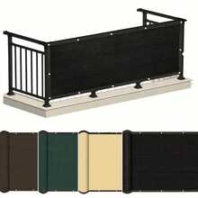 Balcony Privacy Sun Shade | 90% Sun Shading And UV Protection, Windproof And Dustproof, Suitable For Outdoor Balcony, Garden, Patio, Swimming Pool, Available In Multiple Colors - 1 Piece Of Any Color - View 1