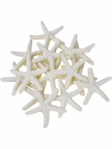 1.18英寸树脂海星装饰品，可爱迷你海星，适用于婚礼、节日装饰、家居装饰和DIY工艺品 - 星星 - 查看 1