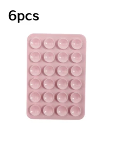 1 Pc 24 Pcs Silicone Single-Sided Suction Cup, Self-Adhesive, Multi-Purpose Phone Suction Cup, Can Be Adsorbed On Walls, Desktops, Glass, Serving As Phone Stand, Tablet Expanded Stand, Suitable For Car, Leisure, Office - Multicolor - View 14
