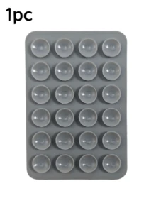 1 Pc 24 Pcs Silicone Single-Sided Suction Cup, Self-Adhesive, Multi-Purpose Phone Suction Cup, Can Be Adsorbed On Walls, Desktops, Glass, Serving As Phone Stand, Tablet Expanded Stand, Suitable For Car, Leisure, Office - Multicolor - View 27