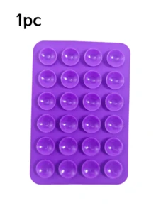 1 Pc 24 Pcs Silicone Single-Sided Suction Cup, Self-Adhesive, Multi-Purpose Phone Suction Cup, Can Be Adsorbed On Walls, Desktops, Glass, Serving As Phone Stand, Tablet Expanded Stand, Suitable For Car, Leisure, Office - Multicolor - View 11