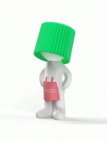 Đèn bàn Shy Guy, đèn bàn acrylic có thể điều chỉnh độ sáng, đèn ngủ LED nhỏ gọn sáng tạo, quà tặng trang trí nhà cửa độc đáo, thích hợp cho phòng ngủ, Giáng sinh và Ngày Valentine. - phích cắm USB - Xem 7