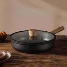 Black Titanium Alloy Cookware Set, Including A Non-Stick Pan, Pot, And Skillet, Suitable For Induction Cooktops And All Stoves. This Non-Stick Cookware Set Is Ideal For Pancakes, Eggs, Steaks, And More, Made From Lightweight And Portable Titanium Alloy Material. (Available In 13/16/18-Piece Sets And Individual Ceramic Pot) - View 4