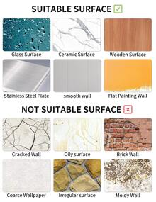 4pcs/Set 11.81*11.81 Inch Waterproof Self-Adhesive Flower Printed Wall Stickers For Living Room, Kitchen, Foyer, Bedroom DIY Vinyl Decals,Stickers,Wall Decal, Vinyl Decal For Home Decorations,Spring Decoration Items Refresh Your Home,Rama Decoration Stickers Gifts Birthday Graduation - one size fits all - View 6