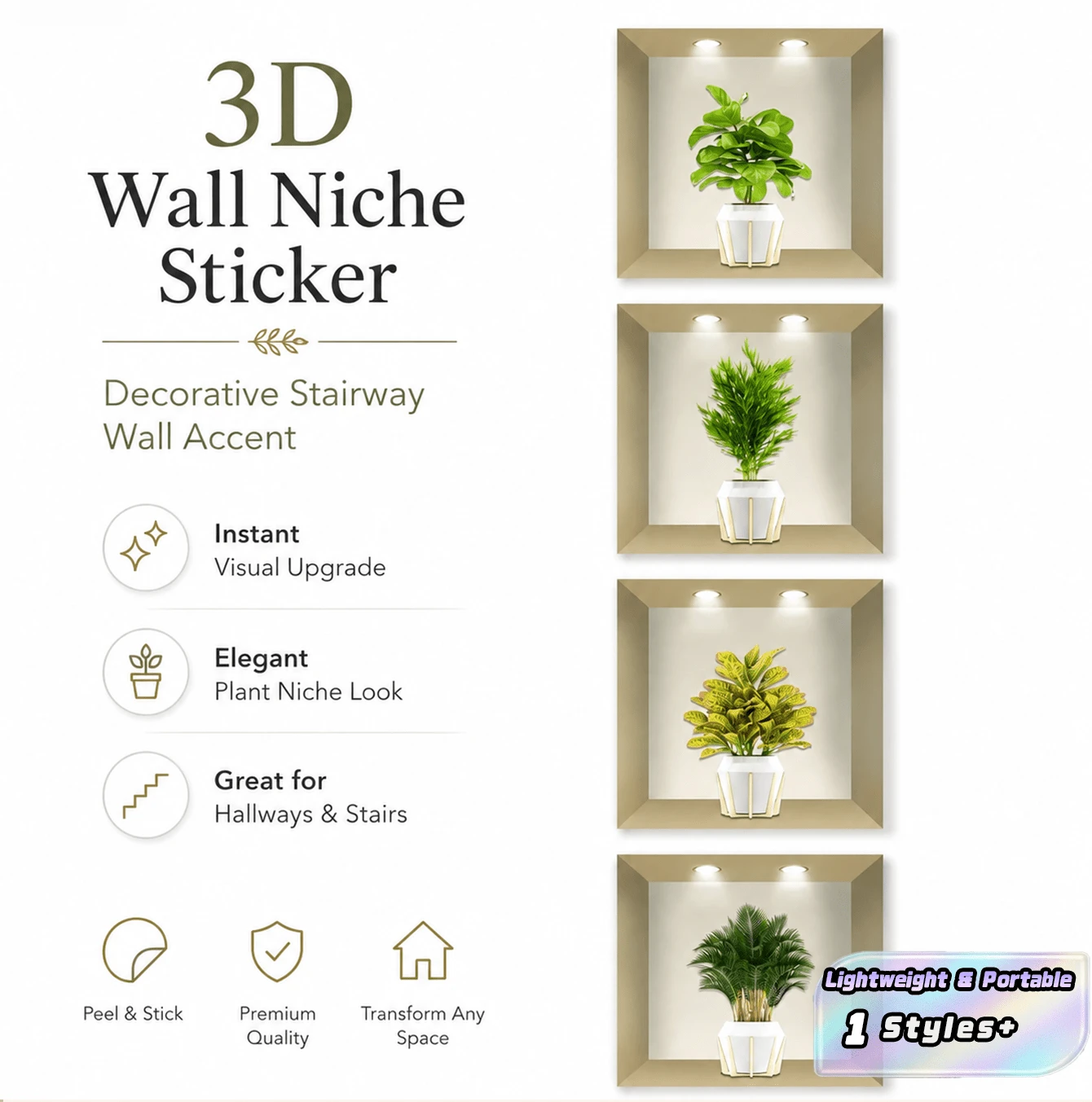 4pcs/Set 11.81*11.81 Inch Waterproof Self-Adhesive Flower Printed Wall Stickers For Living Room, Kitchen, Foyer, Bedroom DIY Vinyl Decals,Stickers,Wall Decal, Vinyl Decal For Home Decorations,Spring Decoration Items Refresh Your Home,Rama Decoration Stickers Gifts Birthday Graduation - one size fits all - View 1
