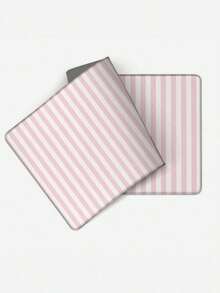 1PC Ins Style Pink White Striped Mouse Pad Cute Thickened Non Slip Desktop Decorative Mat For Office Gaming Keyboard Pad Computer Laptop Home Desk Supplies Gift - A - View 7