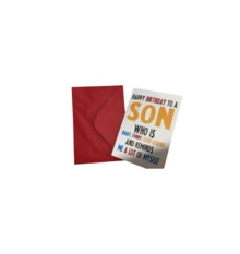 1PC Fun Greeting Card For Son Suitable For Parents To Give To Children's Birthday Card (Send Random Color Styles) - Greeting cards for children - View 15