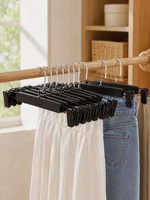 3 Pcs Black Multi-Purpose Hanger - View 2