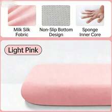 1PC Milk Silk Seat Cushion, Office Floor Sitting Pad, Chair Cushion, Student Breathable Stool Pad, Soft & Comfortable, Suitable For Dining Chairs, Office Chairs, Computer Chairs, Decorative And Practical Home Decor Floor Cushion - Multiple Styles - View 5