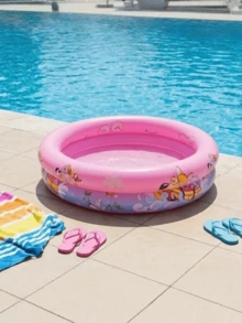 Outdoor Beach Swimming Pool, Large Thick Double-Layer Design, 90*90cm, Suitable For Beach, Lawn, Garden, Summer Water Party And Other Occasions, Cross-Border Hot-Selling Beach Swimming Pool, Beach Essential, Beach Accessories, Swimming Pool Floaters - Multicolor - View 9