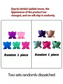 Colorful Silicone Egg Holders, Suitable For Boiled Or Soft Boiled Eggs - Multi-Color Packaging, Fits Individual Eggs With Stands - Dishwasher , Easy To Clean - Breakfast, Brunch, Morning Kitchen Gadget Tool - Multicolor - View 11